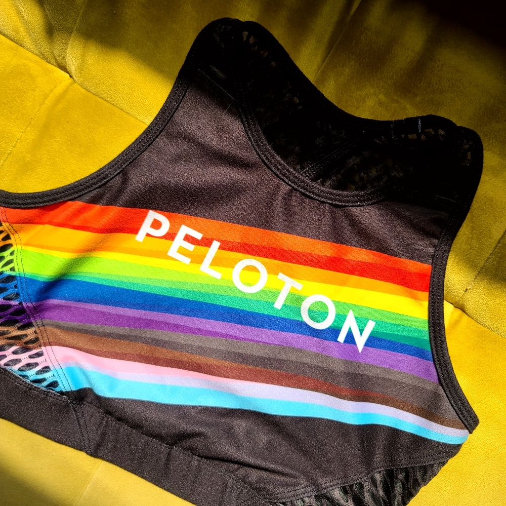 Peloton Pride Rainbow Sports Bra